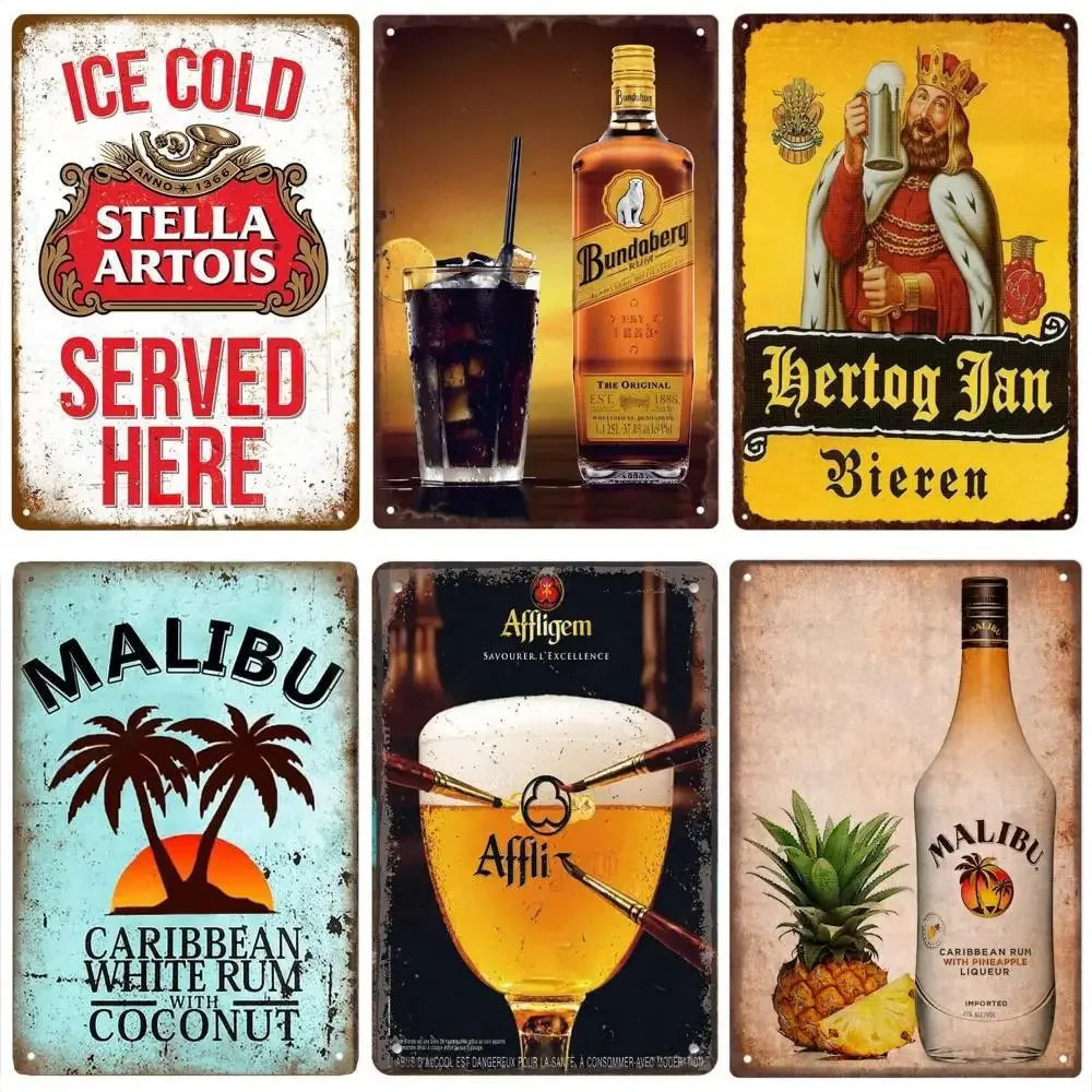 ป้ายโลหะไวน์มาลิบูแบรนด์เบียร์ - Wine Beer Pub บทวิจารณ์และราคา