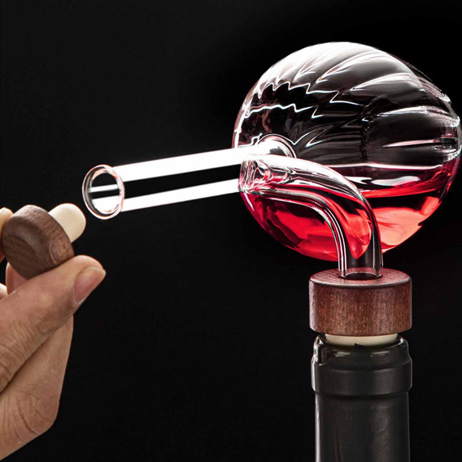 ชุดแก้วกรองแบบพกพา ดีไซน์สร้าง - Decanter Aerator Set บทวิจารณ์และราคา