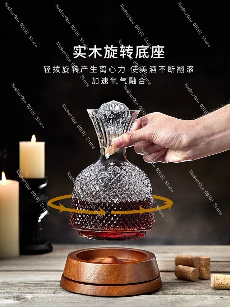 เครื่องหมุนไวน์หรูหราสำหรับใช้ - Decanter Aerator Set บทวิจารณ์และราคา
