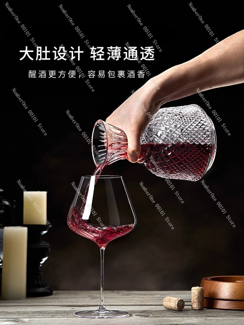 เครื่องหมุนไวน์หรูหราสำหรับใช้ - Decanter Aerator Set บทวิจารณ์และราคา