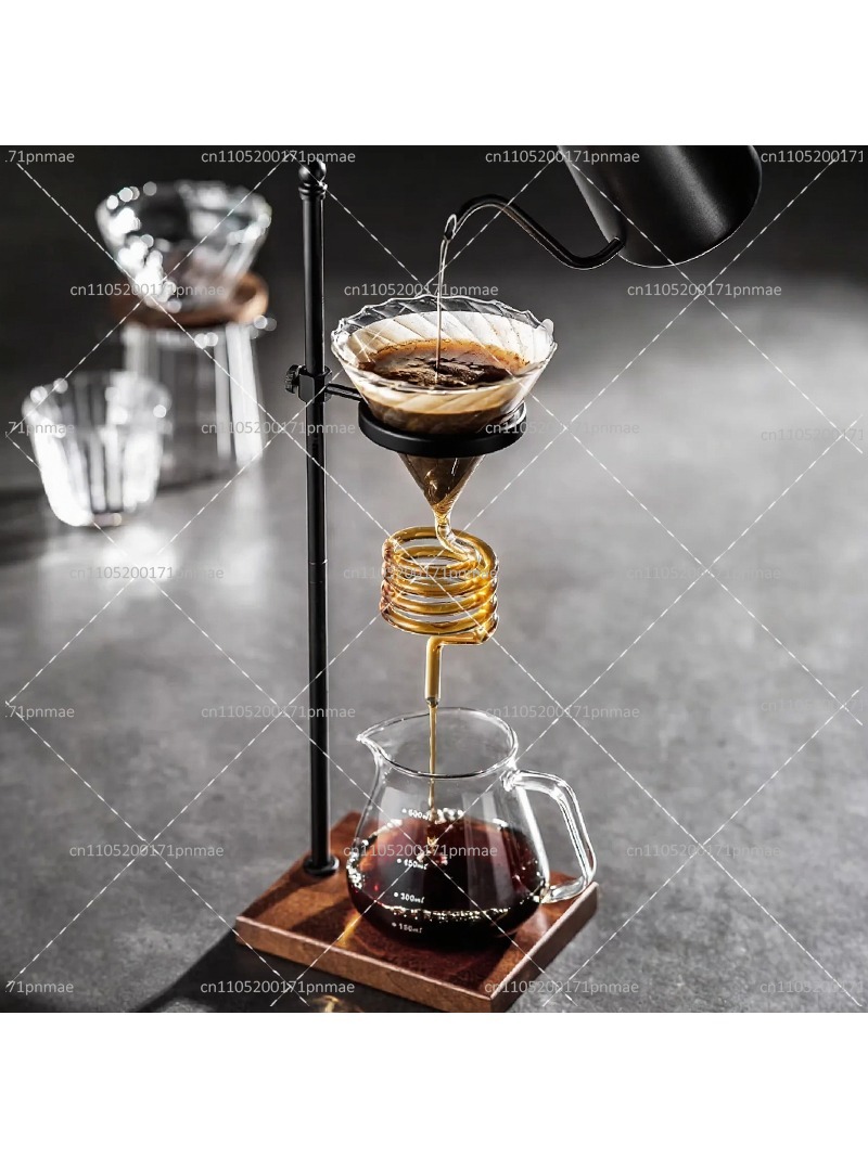 ชุดดริปกาแฟแก้วทรงเกลียวดีไซน์ - Decanter Aerator Set บทวิจารณ์และราคา