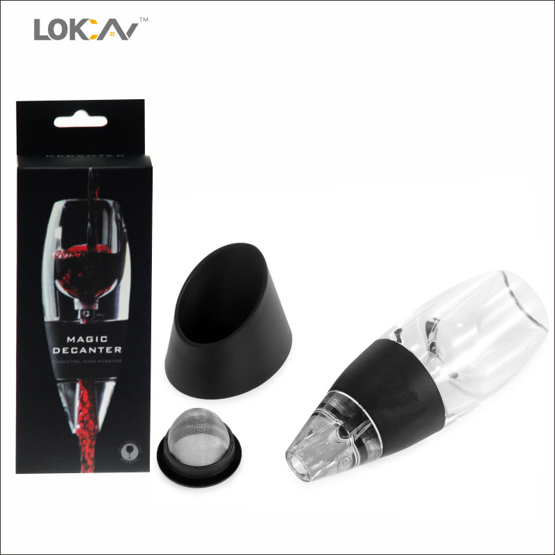 ที่รินไวน์แดงแบบมืออาชีพพร้อมต - Decanter Aerator Set บทวิจารณ์และราคา
