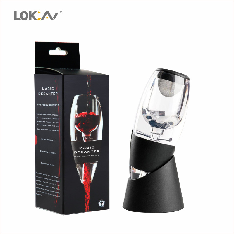 ที่รินไวน์แดงแบบมืออาชีพพร้อมต - Decanter Aerator Set บทวิจารณ์และราคา