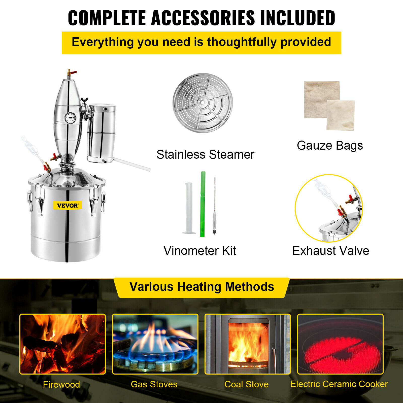 เครื่องกลั่นแอลกอฮอล์ SucceBuy - Wine Beer Pub บทวิจารณ์และราคา