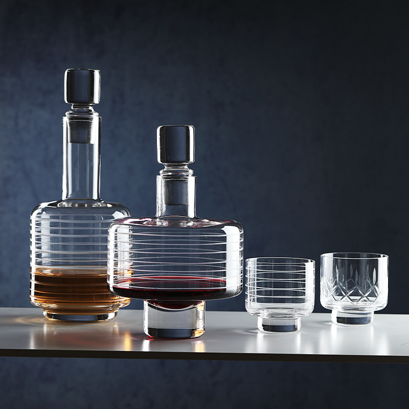 ชุดแก้วคริสตัลแบบมินิมอลทันสมั - Decanter Aerator Set บทวิจารณ์และราคา